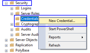 Create Credential